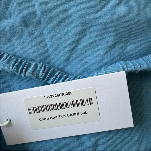 REFORMATION Cairo Knit Top - NWT Capri
Blue Size L - Picture 8 of 8